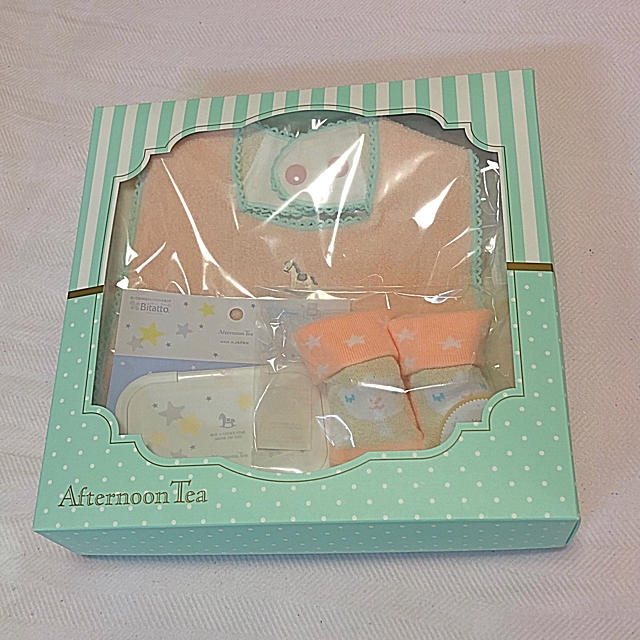 AfternoonTea(アフタヌーンティー)の【新品未使用】アフタヌーンティー出産祝いセット キッズ/ベビー/マタニティのキッズ/ベビー/マタニティ その他(その他)の商品写真