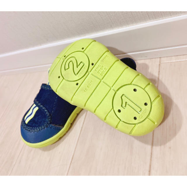 【IFME】アクアシューズ　サンダル　ネイビー キッズ/ベビー/マタニティのベビー靴/シューズ(~14cm)(サンダル)の商品写真