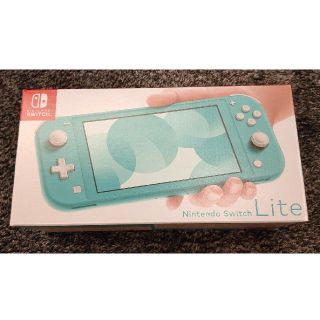 【新品】Nintendo Switch  Lite ターコイズ(家庭用ゲーム機本体)