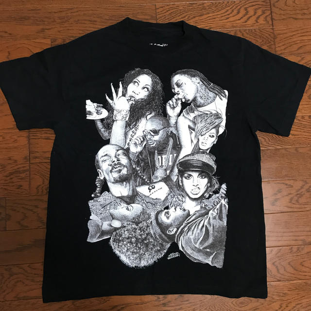 StilLas(スタイラス)の【美品】MURAL×STILLAS コラボTシャツ　Mサイズ　ブラック　 メンズのトップス(Tシャツ/カットソー(半袖/袖なし))の商品写真