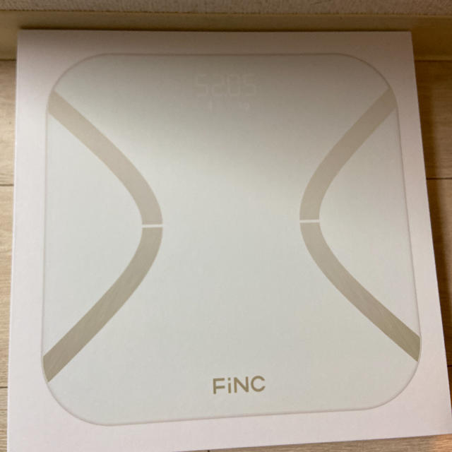 finc 体組成計　体重計　新品未使用 スマホ/家電/カメラの美容/健康(体重計/体脂肪計)の商品写真