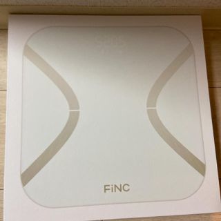 finc 体組成計　体重計　新品未使用(体重計/体脂肪計)