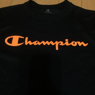 チャンピオン(Champion)のチャンピオン★黒✖️オレンジ★啓司様専用(Tシャツ/カットソー(半袖/袖なし))