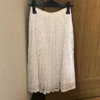 ムルーア(MURUA)の新品タグ付き♡MURUA レースプリーツスカート(ロングスカート)