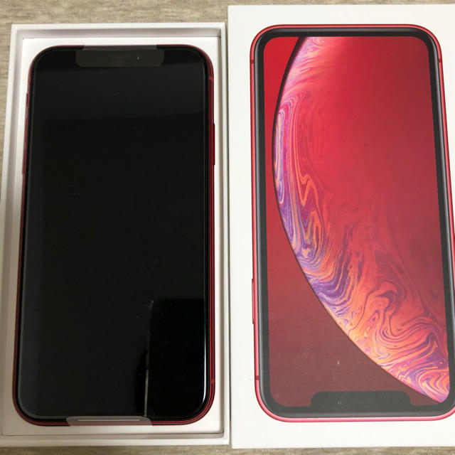 【送料関税無料】 iPhone - 【新品未使用】iPhone XR RED 64 GB 本体 SIMフリー スマートフォン本体