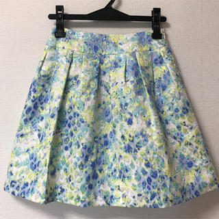 アナイ(ANAYI)の新品 レオパードジャガードスカート 34(ミニスカート)