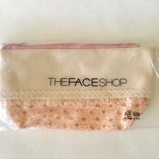 ザフェイスショップ(THE FACE SHOP)のTHE FACE SHOP ザ フェイスショップ コットンレース花柄 ポーチ(ポーチ)