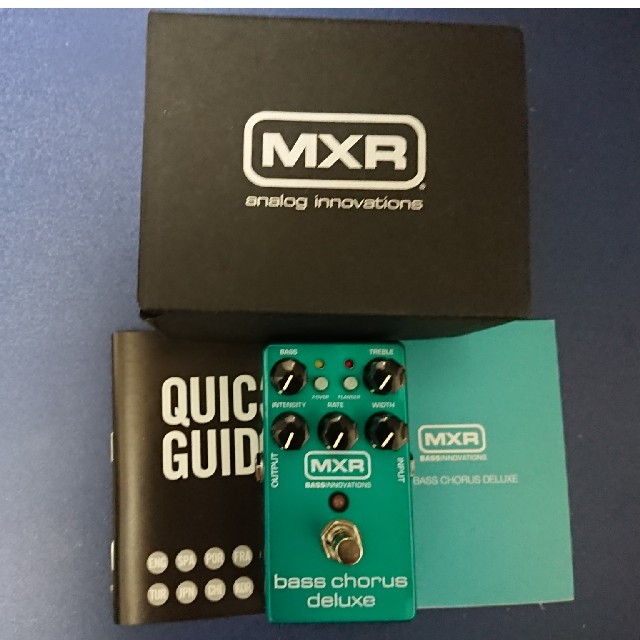 DUNLOP(ダンロップ)のタバスコ様専用 MXR M83 BASS CHORUS DLX 楽器のベース(ベースエフェクター)の商品写真