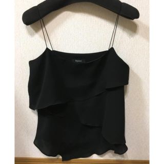 エムプルミエ(M-premier)の【美品】 M-premier♡イレギュラーヘムシフォンキャミソール (キャミソール)