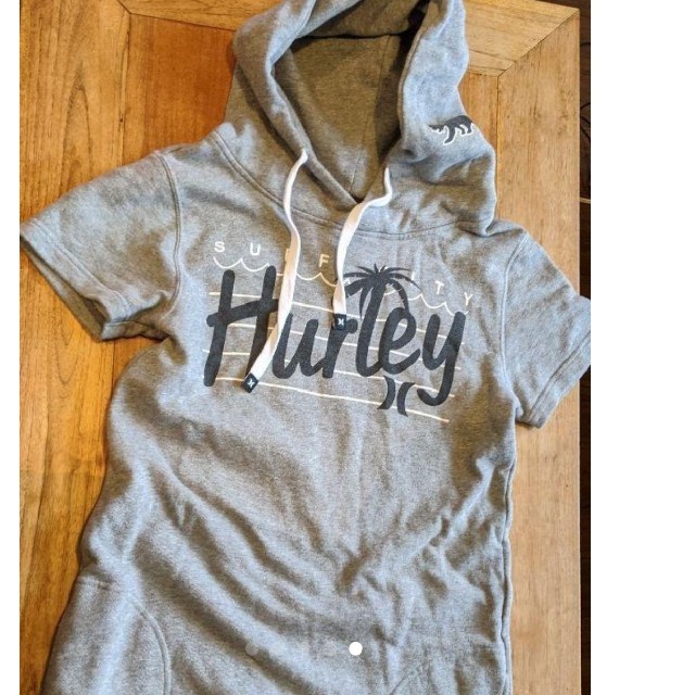 Hurley(ハーレー)のHurley　スウェットパーカーワンピース レディースのワンピース(ミニワンピース)の商品写真