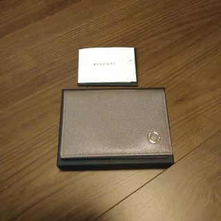 ブルガリ(BVLGARI)のmyboooom様専用　ブルガリ名刺入　新品未使用(名刺入れ/定期入れ)