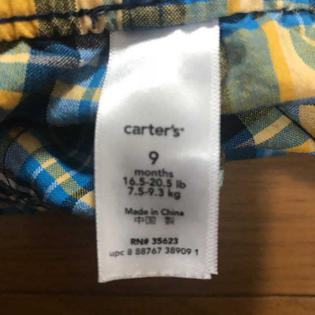 carter's(カーターズ)の子供服 ショートパンツ ズボン70 キッズ/ベビー/マタニティのベビー服(~85cm)(パンツ)の商品写真