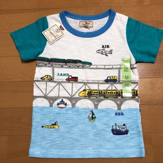 マザウェイズ(motherways)の新品 タグ付き 100cm(104cm) マザウェイズ 夏 半袖 Tシャツ(Tシャツ/カットソー)