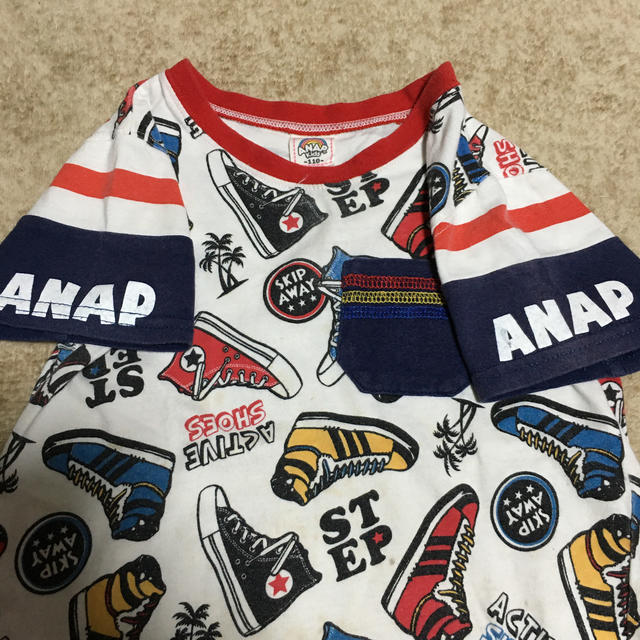 ANAP Kids(アナップキッズ)のANAP Tシャツ110 キッズ/ベビー/マタニティのキッズ服男の子用(90cm~)(Tシャツ/カットソー)の商品写真