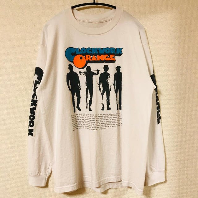 90s movie tシャツ　時計仕掛けのオレンジ　ムービー
