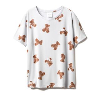 ジェラートピケ(gelato pique)の新品未開封 ジェラートピケ ベアモチーフ 抗菌防臭 Tシャツ (ルームウェア)