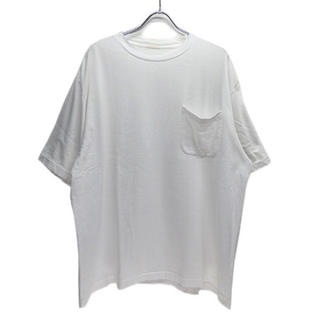 コモリ(COMOLI)のCOMOLI ミニ裏パイル 半袖カットソー ポケットTシャツ(Tシャツ/カットソー(半袖/袖なし))