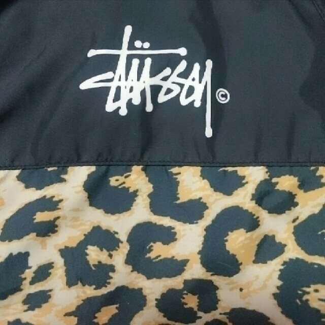 STUSSY 限定 レオパード 豹柄 フード付き JACKET シャネル ラスタメンズ