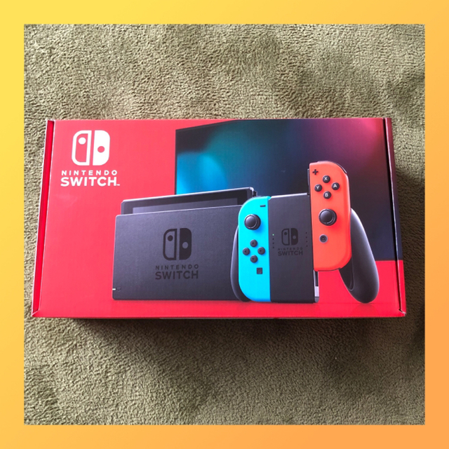 Nintendo Switch(ニンテンドースイッチ)の新品 Nintendo Switch ネオンカラー エンタメ/ホビーのゲームソフト/ゲーム機本体(家庭用ゲーム機本体)の商品写真