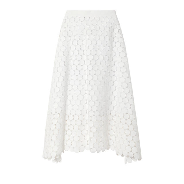 LE CIEL BLEU(ルシェルブルー)のDot Lace Flare Skirt レディースのスカート(ロングスカート)の商品写真