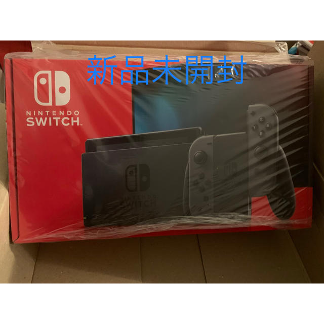 新品未使用　Nintendo Switch 任天堂スイッチ 本体 グレーゲームソフト/ゲーム機本体