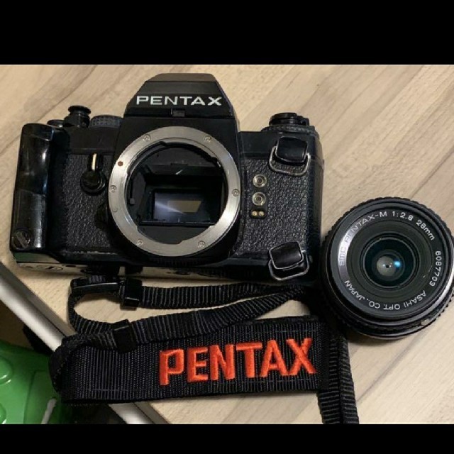 定番大人気 PENTAX 28mm/2.8 グリップ付 スクリーン方眼 LX +M 低価NEW