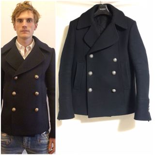 バルマン ボタン ピーコート(メンズ)の通販 10点 | BALMAINのメンズを