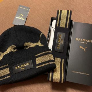 バルマン(BALMAIN)のBALMAIN × PUMA (ニット帽/ビーニー)