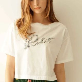 ✩新品 未使用✩ グレースコンチネンタル ロゴモチーフ トップス Tシャツ