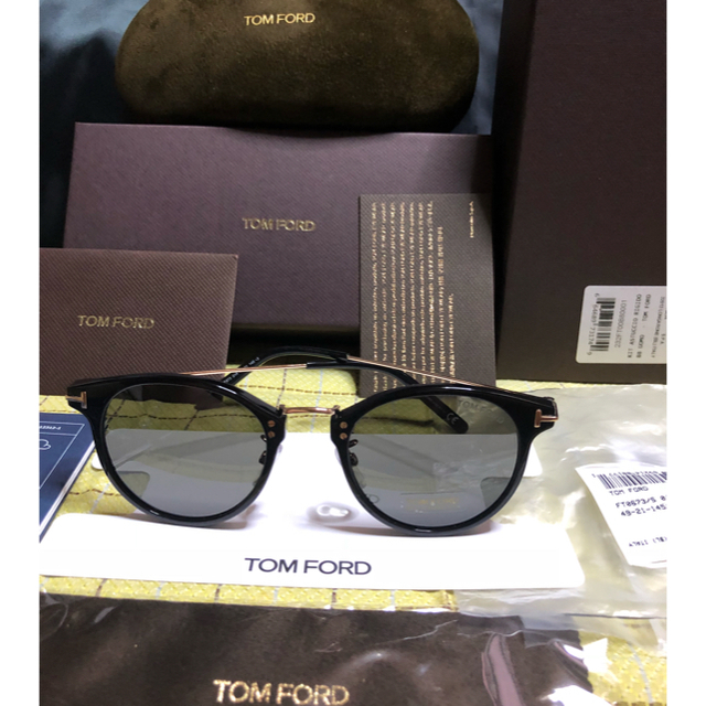 新品未使用トムフォード眼鏡サングラス今夏人気NO.1モデルTF0673-01A