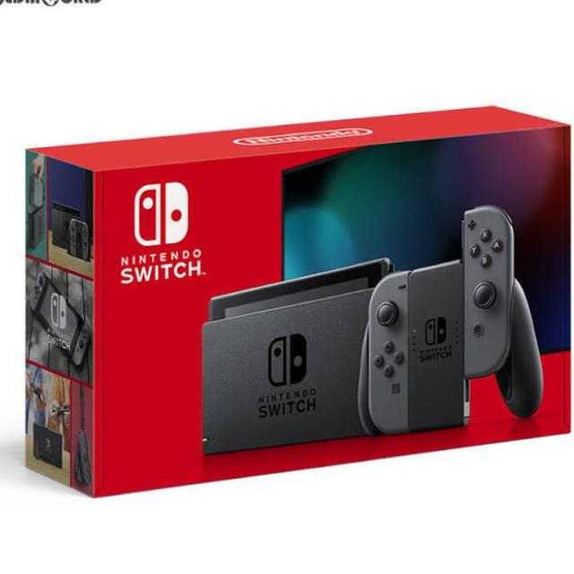 新品未開封 送料無料 Nintendo Switch本体 グレー