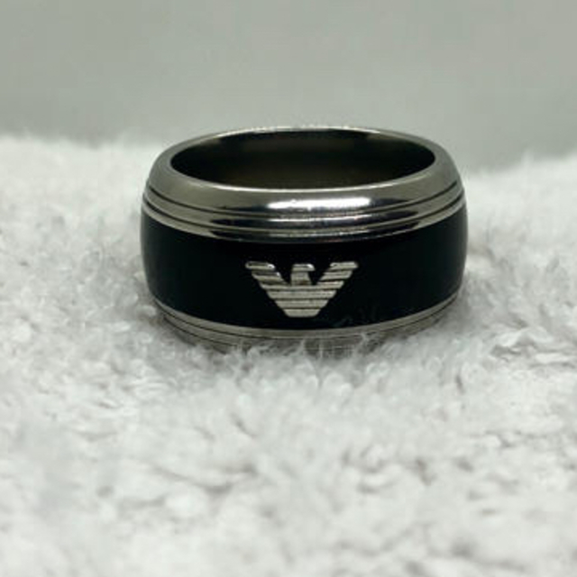 Emporio Armani(エンポリオアルマーニ)のEMPORIO ARMANI エンポリオアルマーニ メンズのアクセサリー(リング(指輪))の商品写真