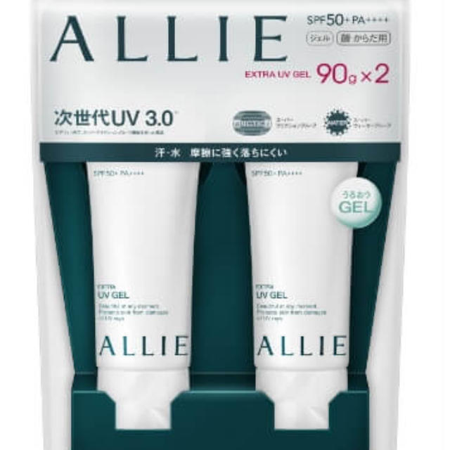 ＡＬＬＩＥ 日焼け止めSPF50+/PA++++ 90g✖️二本