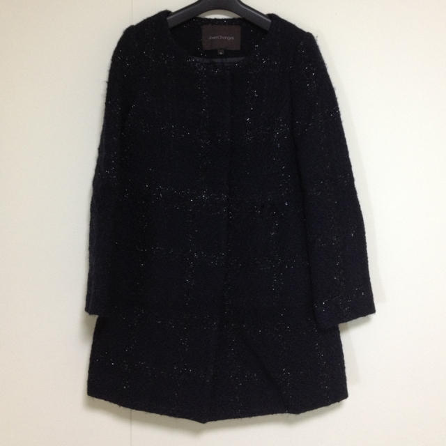 再値下げしました♡ノーカラーコート レディースのジャケット/アウター(ロングコート)の商品写真