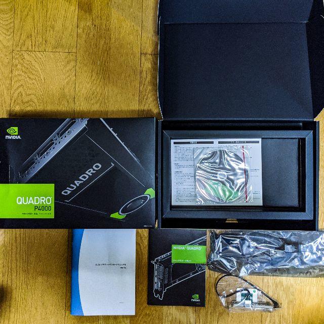 NVIDIA Quadro P4000 8GB グラボ 箱あり