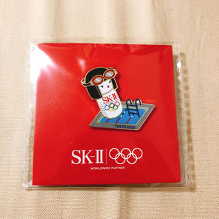 エスケーツー(SK-II)の値下げ！SK-Ⅱ 非売品 東京オリンピックピンバッジ(水泳)(ノベルティグッズ)