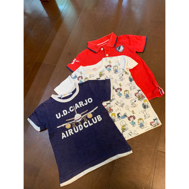 babyGAP(ベビーギャップ)のTシャツ ポロシャツ　3枚セット キッズ/ベビー/マタニティのキッズ服男の子用(90cm~)(Tシャツ/カットソー)の商品写真