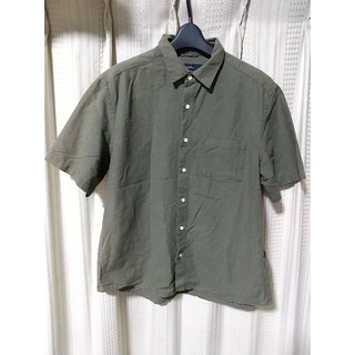 レイジブルー(RAGEBLUE)のRAGEBLUE 半袖シャツ Ｌサイズ 緑 レイジブルー カジュアル アメカジ(シャツ)