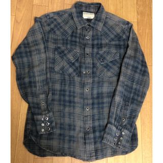 ショット(schott)の古着 shott ショット チェック ウエスタンシャツ ビンテージ加工(シャツ)