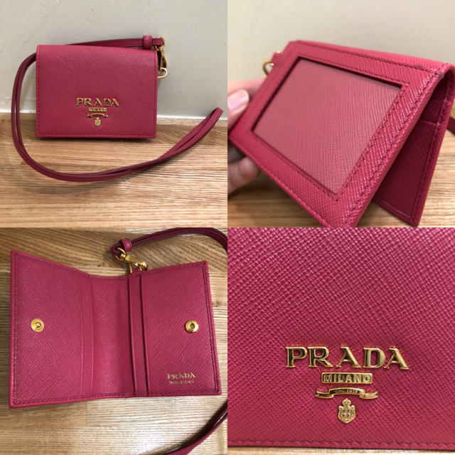 PRADA - 美品！プラダ ☆PRADA☆カードケース パスケース 1MC006の通販