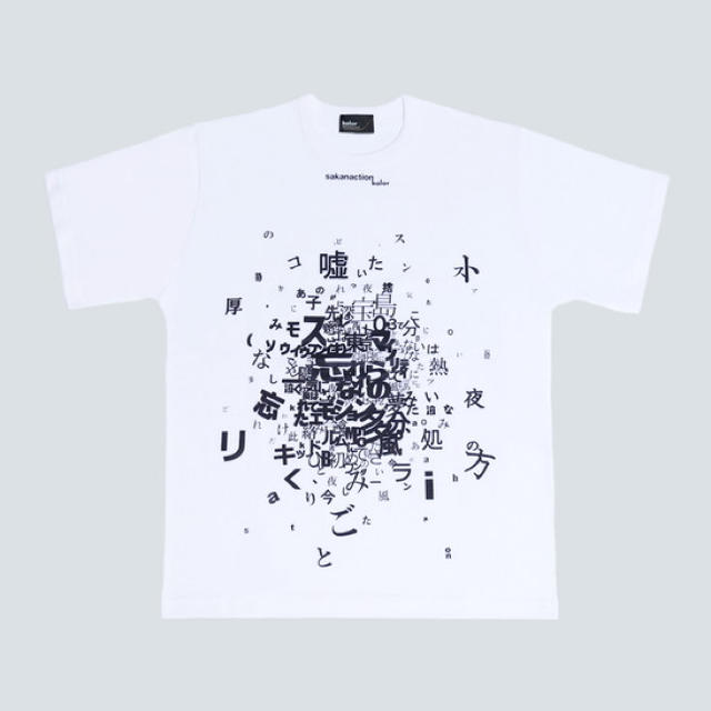 kolor×sakanaction GRAPHIC Tシャツ サカナクション