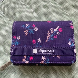 レスポートサック(LeSportsac)のレスポート　ミニウォレット　ユッカパープルブーケ　三つ折り(財布)