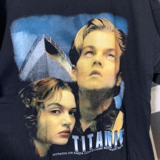 90s タイタニック 映画　Tシャツ　vintage (Tシャツ/カットソー(半袖/袖なし))