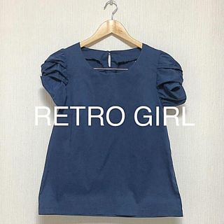 レトロガール(RETRO GIRL)の美品☆レトロガール☆ブラウス(シャツ/ブラウス(半袖/袖なし))