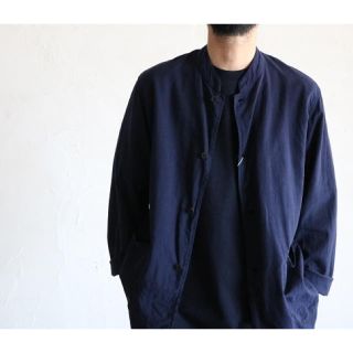 コモリ(COMOLI)のcomoli ベタシャンスタンドカラージャケット　1  美品(ブルゾン)