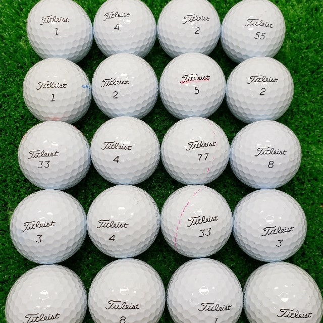 Titleist - Titleist PROV1 2019年モデル 20球 ロストボールの通販 by ...