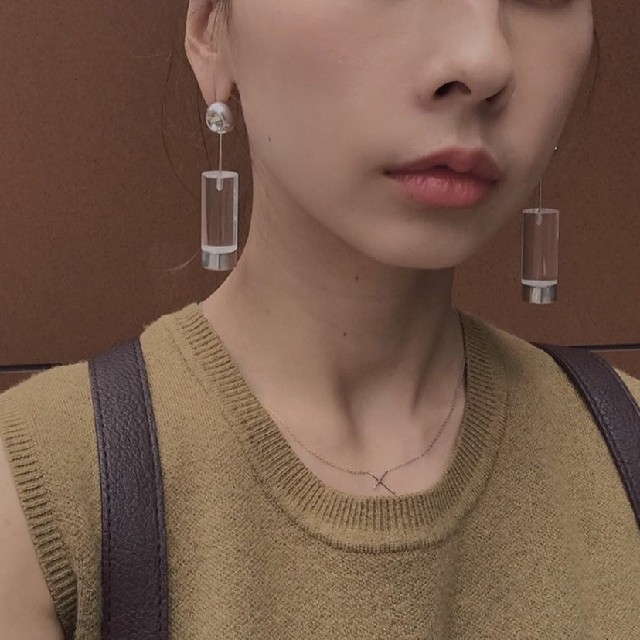 AMERI　AXIS EARRING（イヤリング・シルバー）