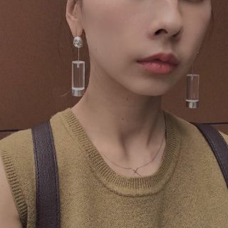 アメリヴィンテージ(Ameri VINTAGE)のAMERI　AXIS EARRING（イヤリング・シルバー）(イヤリング)