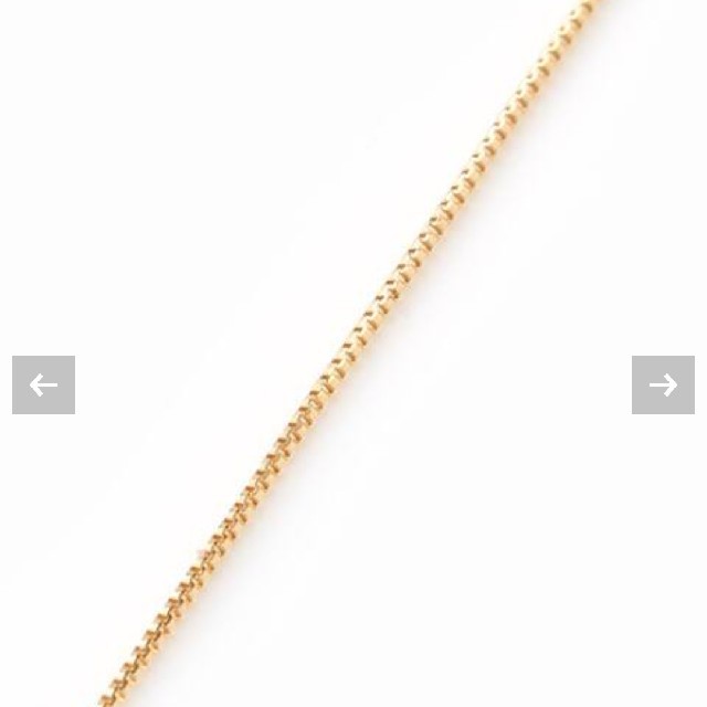 GIGI Gold line necklace 650mm