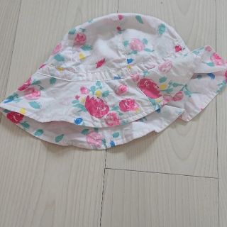 プチバトー(PETIT BATEAU)のプチバトー 花柄帽子  6/8ans 128cm(帽子)